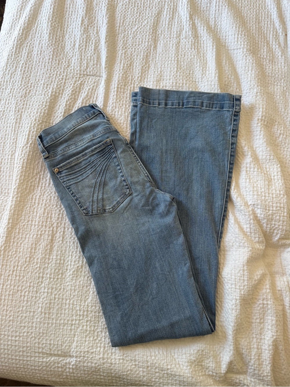 7 for all mankind Light Blue Women's Bootcut Jeans